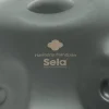SELA Harmony Handpan Ø 57 cm F# Hijaz (440 Hz) Stahl nitriert inkl. Tasche