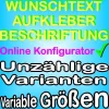 Selbstklebende Baby Namensaufkleber selbst gestalten