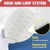 Selead Schleifpapier 225mm Klett, 25 Stk, Korn 120, Rund, Perforiert