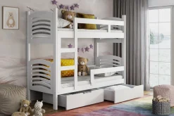 Selsey Cami - Etagenbett, weiß, 75x180 cm
