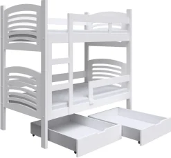 Selsey Cami - Etagenbett, weiß, 75x180 cm