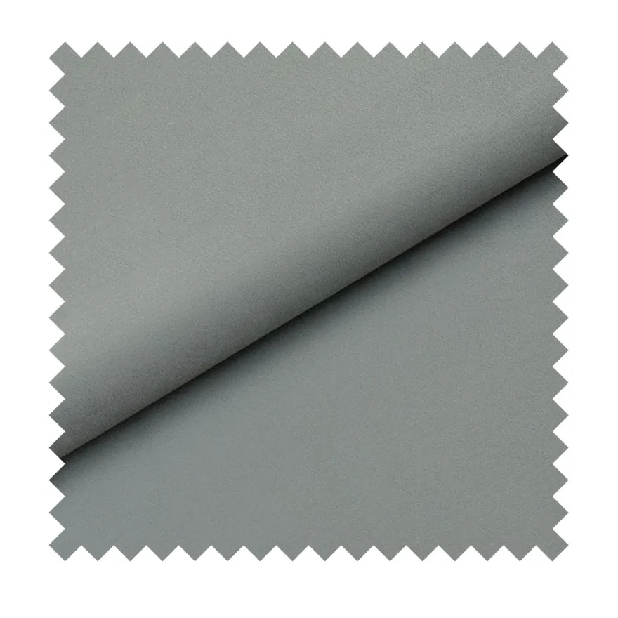 Selsey Cloudy - Kinderbett 90x200, mit Matratze, Rausfallschutz, Kopfteil rechts, Gra