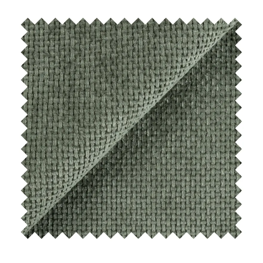 Selsey Dandelino - 3-Sitzer Sofa mit Schlaffunktion, Chenille-Bezug, grün