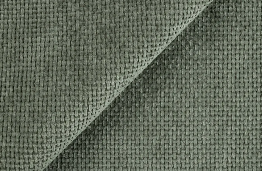 Selsey Dandelino - 3-Sitzer Sofa mit Schlaffunktion, Chenille-Bezug, grün