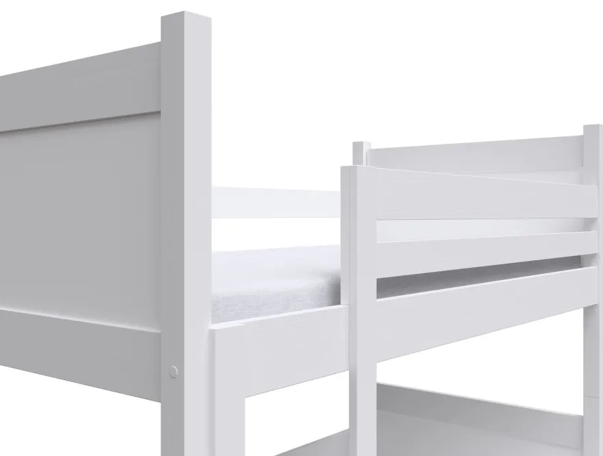 Selsey Frello - Etagenbett, weiß, 80x180 cm