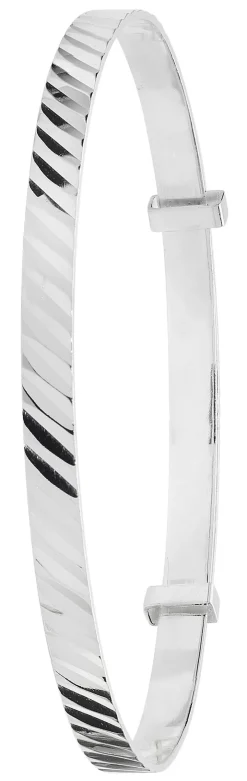 Süßer 925 Sterling Silber Baby - Erweiterbar Armreif - 4.6cm