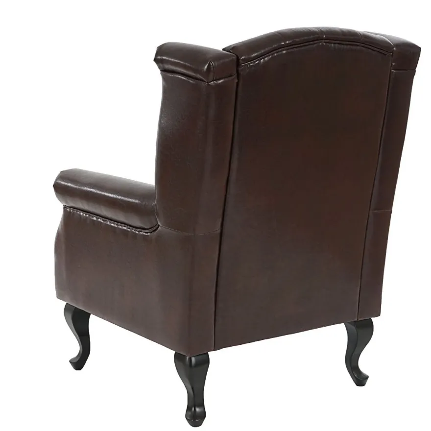 Sessel Relaxsessel Clubsessel Ohrensessel Chesterfield, Kunstleder