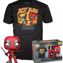 Set figure POP & Tee Marvel Deadpool & Wolverine S