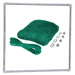 SET Heunetz 240x240 / 10cm + Rahmen f?r Viereckraufen 2 x 2 m