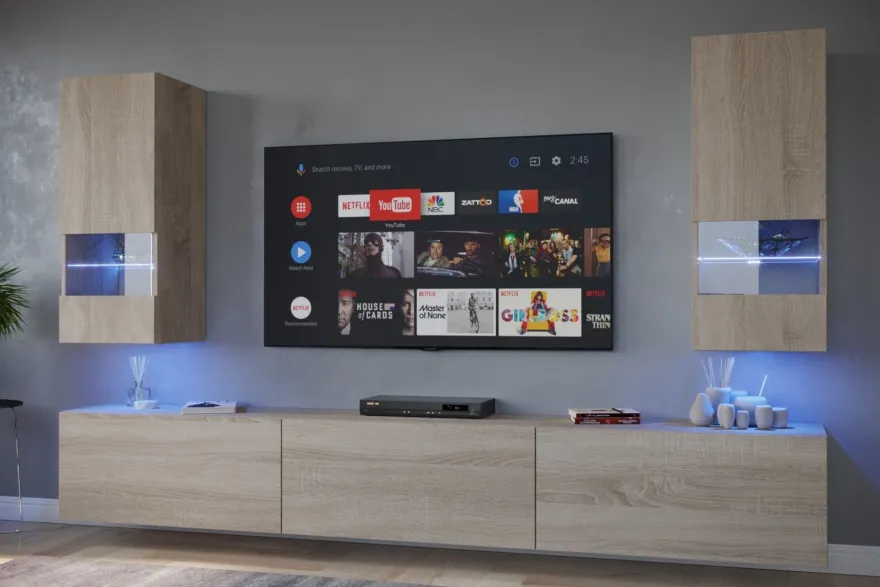 Sezana N21 Möbel für Wohnzimmer Wohnwand Mediawand Schrankwand Wohnschrank