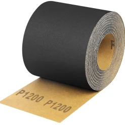 Shineboc Schleifpapier Rolle 1200er Körnung, 93 mm x 10 m, Siliziumkarbid für
