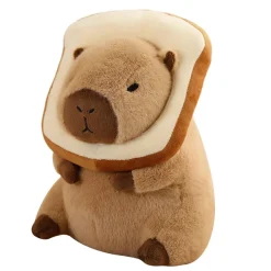 shownicer Plüschtier Capybara Brot Kuscheltier Stofftier Kawaii Kissen