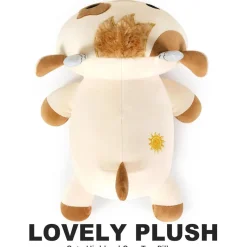 shownicer Plüschtier Kuh, Kawaii Milchkuh Kuscheltier Stofftier, weiches