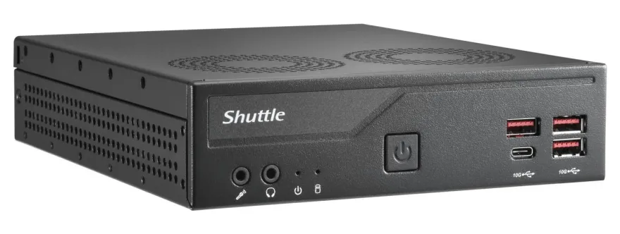 Shuttle Barebone XPC slim DB860 LGA1851 2xSODIMM 2xM.2 2xHDMI