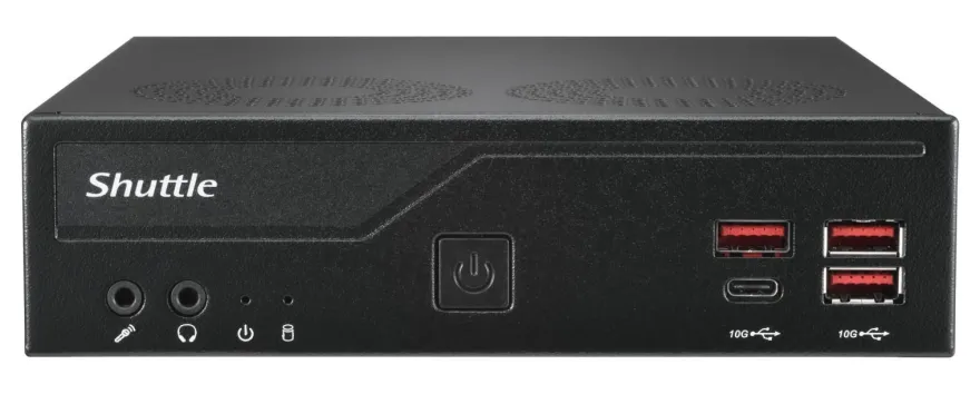 Shuttle Barebone XPC slim DB860 LGA1851 2xSODIMM 2xM.2 2xHDMI