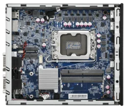 Shuttle Barebone XPC slim DB860 LGA1851 2xSODIMM 2xM.2 2xHDMI
