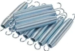 Sichere Trampolin Sprungmatte & Federn Set - 72 Edelstahlfedern - Für 12Ft Trampoline