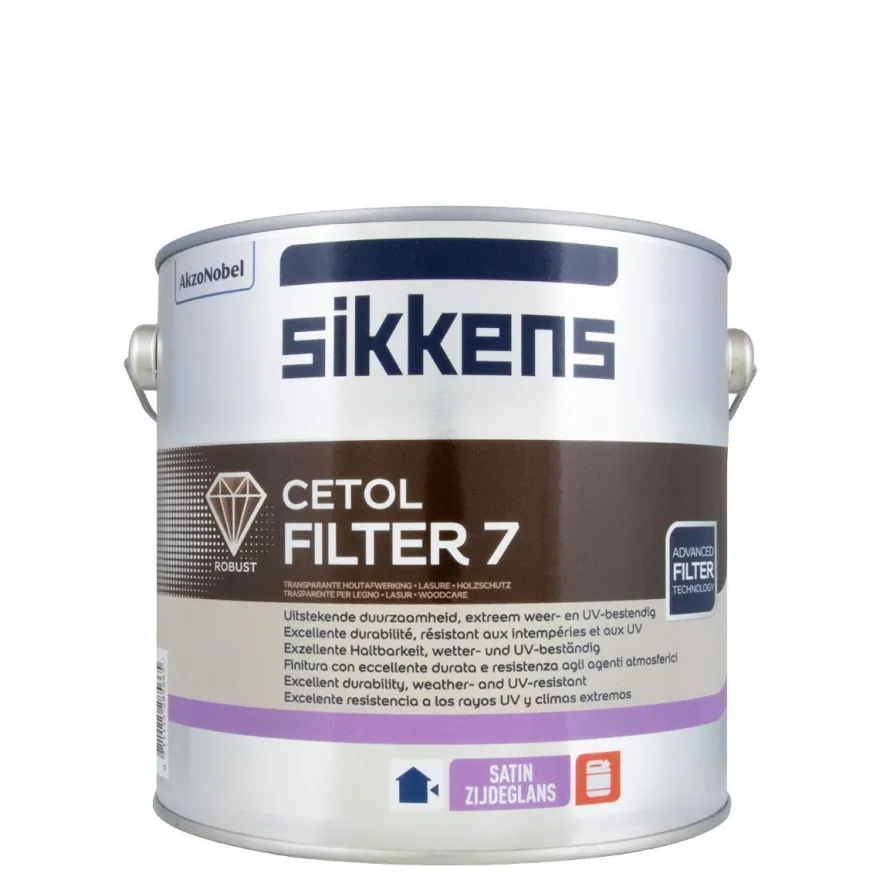 Sikkens Cetol Filter 7 2,5 Liter Eiche Hell 006