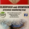 Silberfisch & Ofenfisch Klebefallen mit Lockstoff, Insektenfalle, Insekten Falle