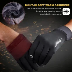 SIMARI Thermo-Handschuhe Herren Damen Touchscreen Fahrradhandschuhe Anti-Rutsch