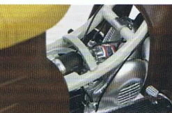 Simson KR 51/1 Schwalbe, Custom II, braun, Schuco Motorrad Modell 1:10