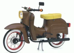 Simson KR 51/1 Schwalbe, Custom II, braun, Schuco Motorrad Modell 1:10