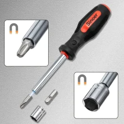 Sinoer 44-teiliges Magnetschraubendreher-Set mit Präzisionsschraubendrehern