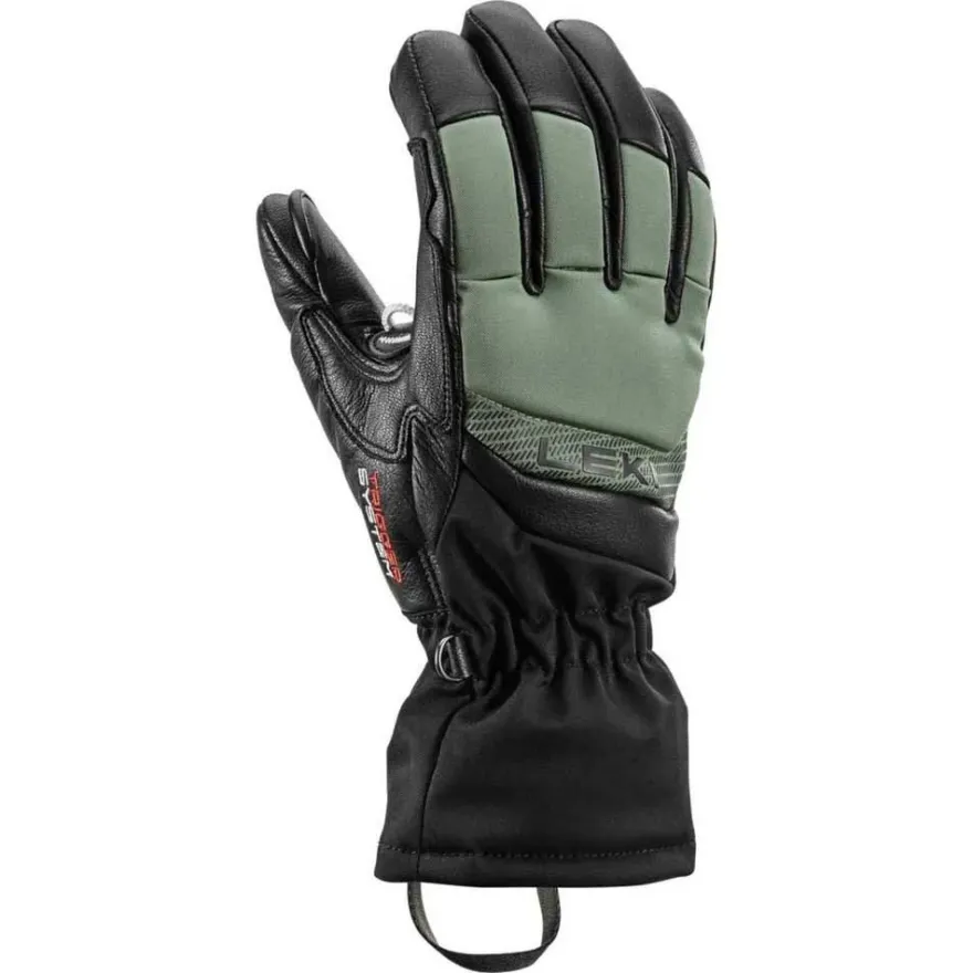 Skihandschuhe leki Damen Schwarz