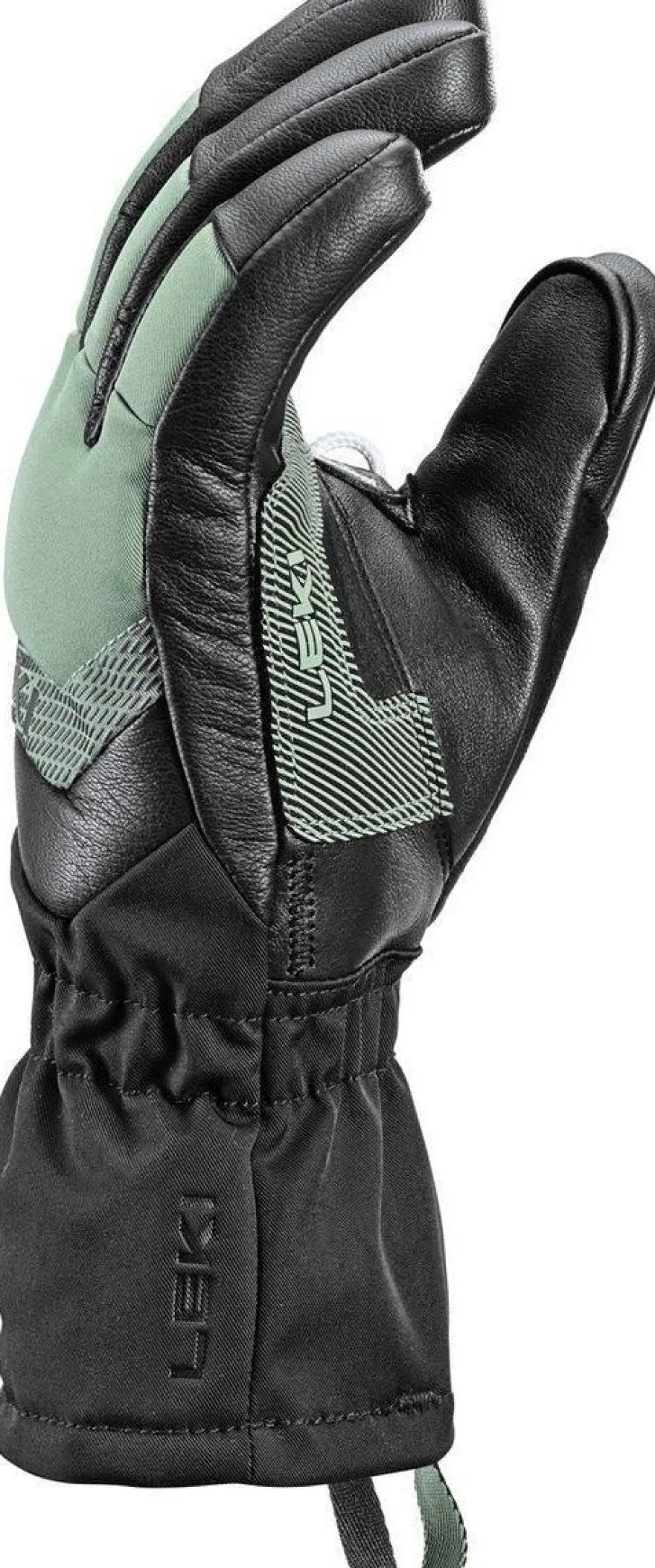 Skihandschuhe leki Damen Schwarz
