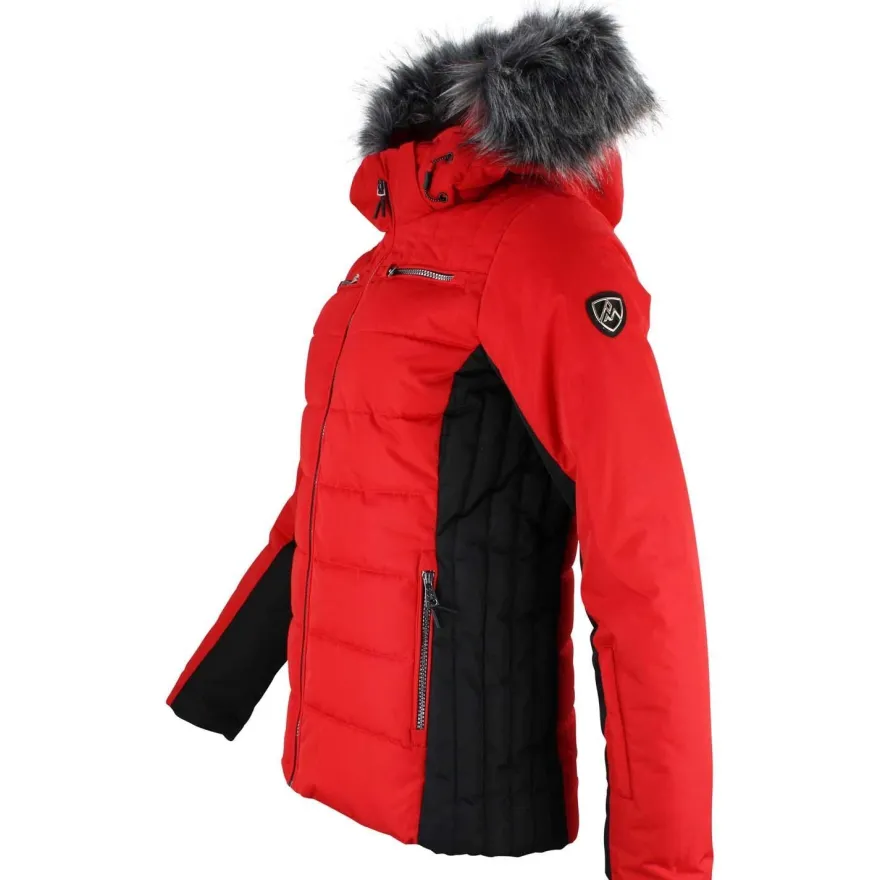 Skijacke Peak Mountain asalpi-rouge Rot
