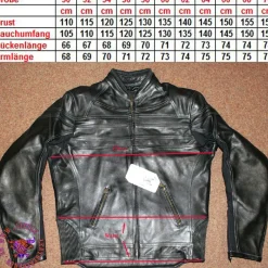 Skorpion Lederjacke Harley Motorradjacke Roadstar, Gr.54 Motorradlederjacke NEU