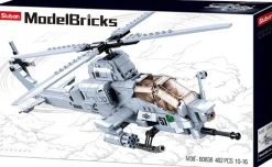 Sluban Modelbricks Set M38-B0790 Militär Helicopter - Kampfhubschrauber
