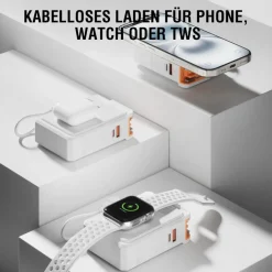 4smarts 6in1 Hybrid Charger, Wireless Powerbank