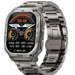 Smartwatch Kospet Tank M3 mit 170 Sportmodi, AMOLED-Display