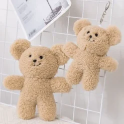 Smile Teddy Bear Stuffed Toys Plüsch Spielzeug Plüschtiere Keychain