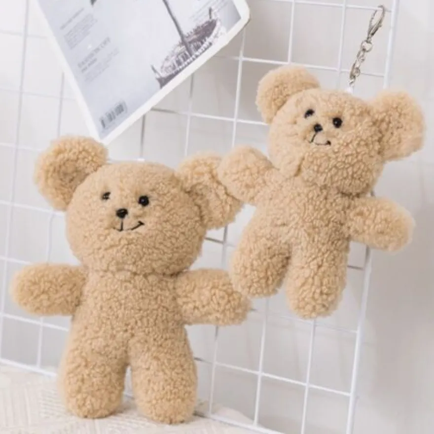 Smile Teddy Bear Stuffed Toys Plüsch Spielzeug Plüschtiere Keychain