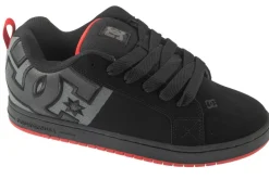 Sneakers DC Shoes Court Graffik schwarz, grau, rot