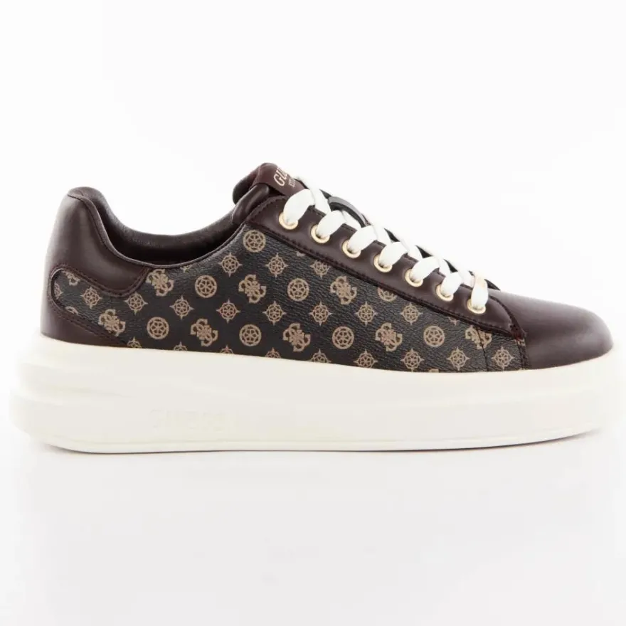 Sneakers Guess Elbina Braun Damen