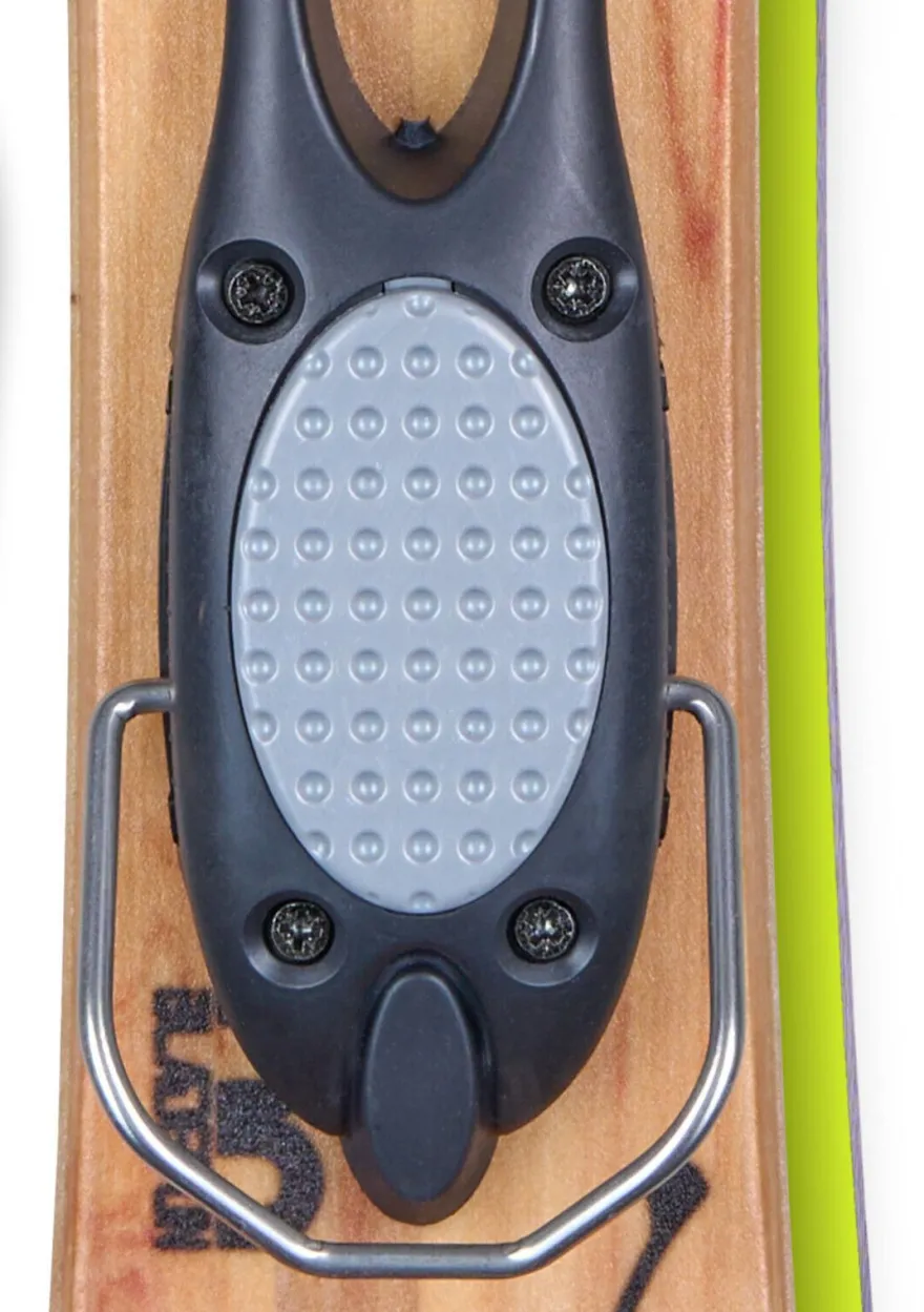 Snowblades Mini Woody Ski Blades Kurzski Vollholzkernski Bügelbindung