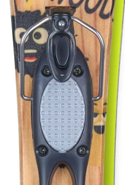 Snowblades Mini Woody Ski Blades Kurzski Vollholzkernski Bügelbindung