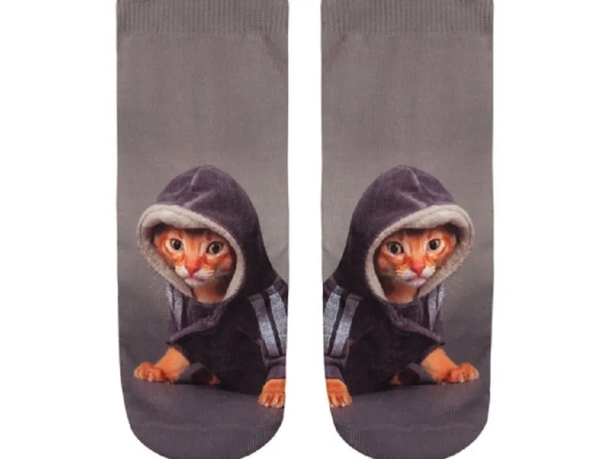 Socken Katze Katzen Hunde Strümpfe Socke Sneaker Motiv Motive Eyecatcher neu