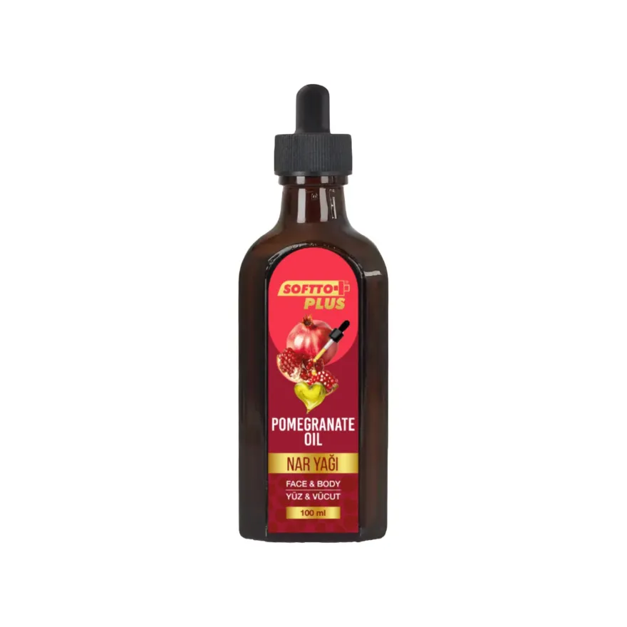 Softto+Plus Granatapfelöl - 100ml für Gesicht & Körper