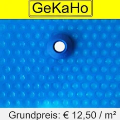 Solarfolie 2 x 2 m Poolabdeckfolie Poolabdeckung Noppenfolie Schwimmbadfolie