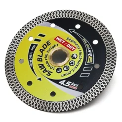Solidure 115mm Diamant Trennscheibe Extra Dünn für Fliesen, Feinsteinzeug