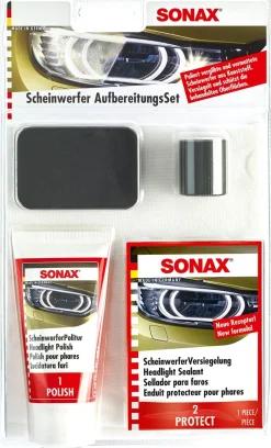 SONAX Scheinwerfer Aufbereitungsset 85 ml
