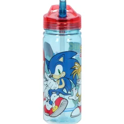 Sonic Trinkflasche 580 ml Kinder für Schule Kindergarten Freizeit und Ausflüge