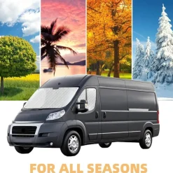 Sonnenschutz Auto Frontscheibe für FIAT Ducato Wohnmobil, Peugeot Boxer