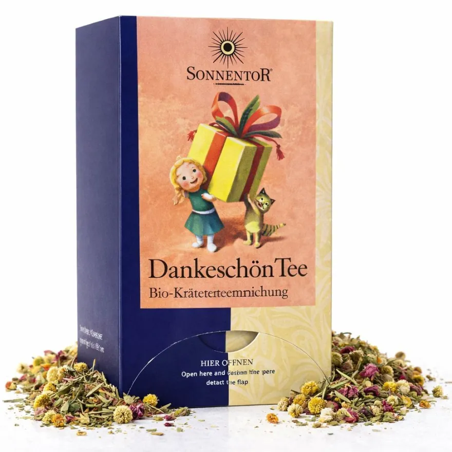 Sonnentor Bio Dankeschön Kräutertee Doppelkammerbeutel - 27g
