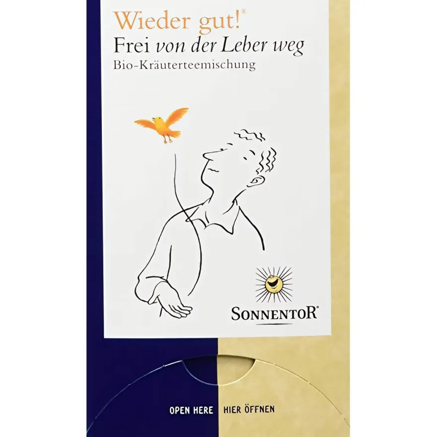 Sonnentor Bio Tee Frei von der Leber weg - Wieder gut! - 27.0g