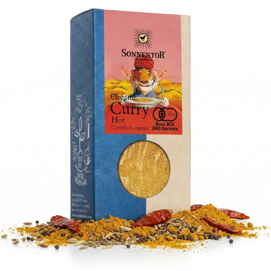 Sonnentor Organic Curry, scharf 50g - 50.0g